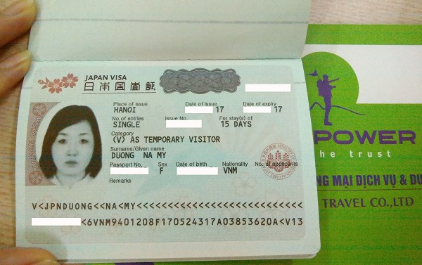 Chúc mừng visa Nhật